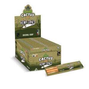 Pre Rolled Hemp Cones King Size 6 Cone Each Pack (24 Packs)