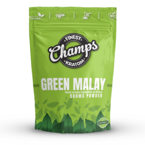 Champs Kratom Green Malay 500mg Powder