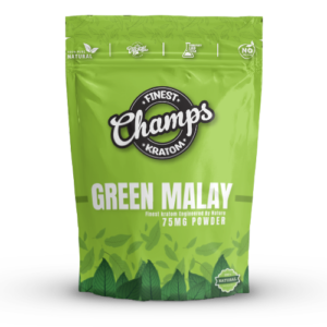 Champs Kratom Green Malay 75mg Powder