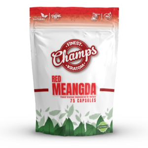 Champs Kratom Red Meangda 75 Capsules