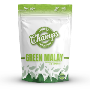 Champs Kratom Green Malay 30 Capsules