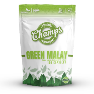 Champs Kratom Green Malay 150 Capsules