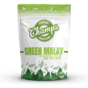 Champs Kratom Green Malay 500 Capsules