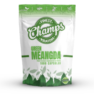 Champs Kratom Green Meangda 1000 Capsules
